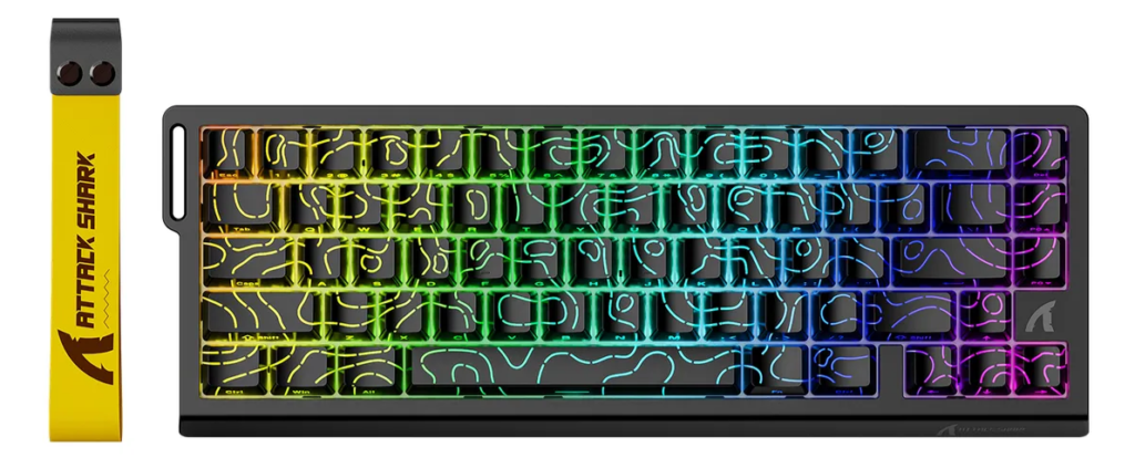 Teclado Attack Shark X68