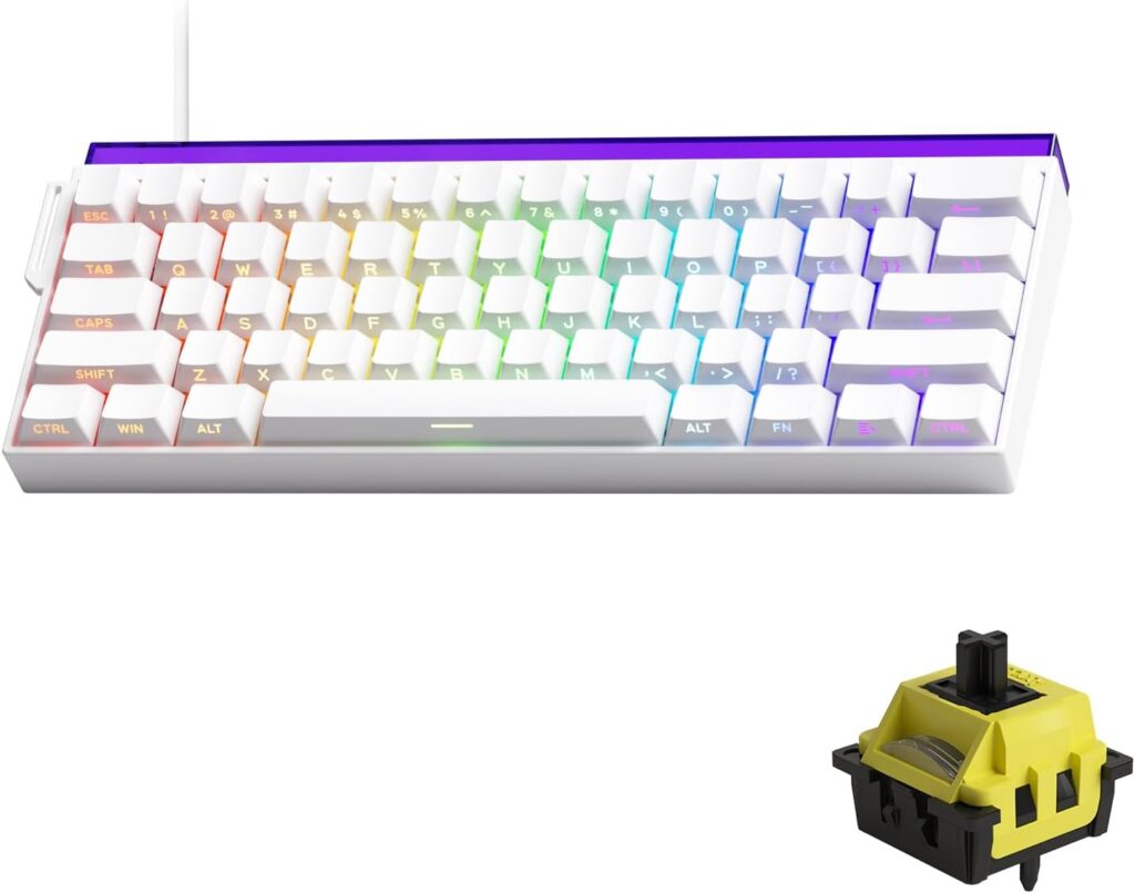 Teclado Vekkos Shine 60HE